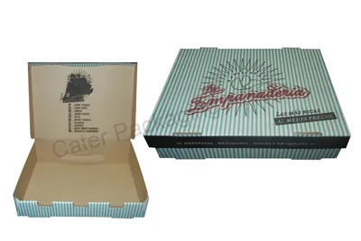 Caja de microcorrugado: NR12 La empanaderia