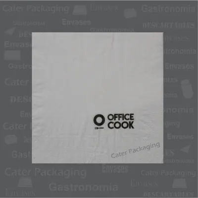 Servilleta de papel 24 × 24 cm: Office Cook 24 x 24
