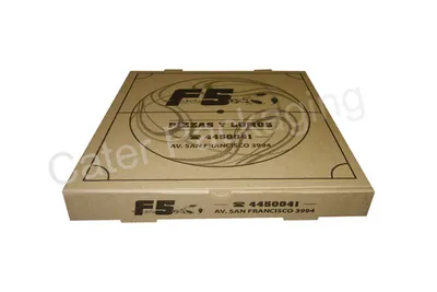 Caja para pizza: P01 Premium - F5
