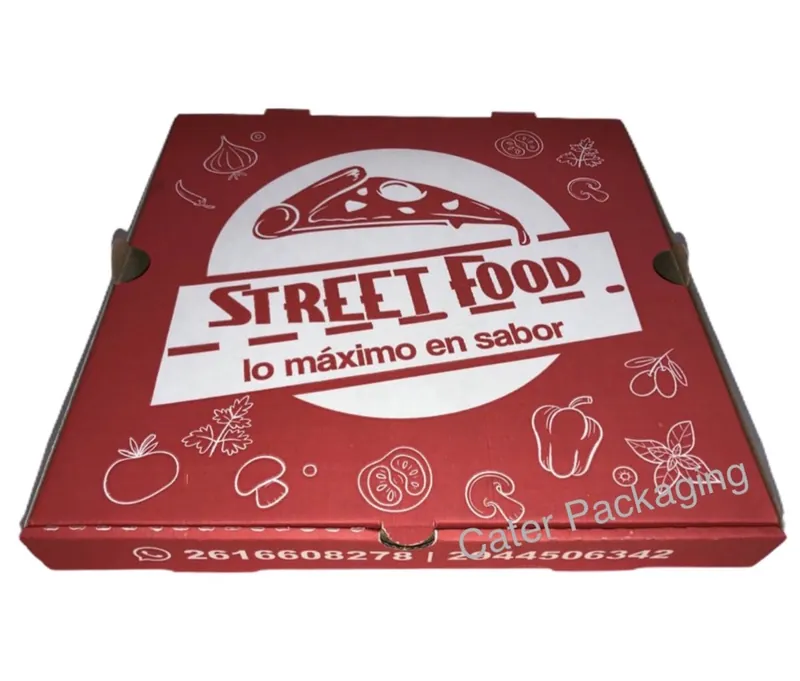 Caja para pizza: P01 Premium - Street Food