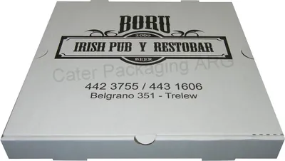 Caja para pizza: P1 Premium - Boru