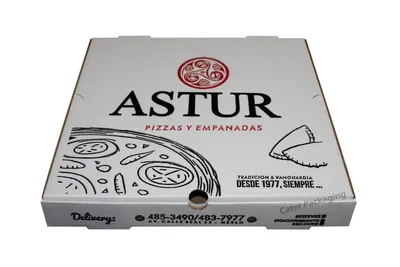 Caja para pizza: P2 Standard Astur