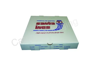 Caja para empanadas: P3 Premium - Santa Ines