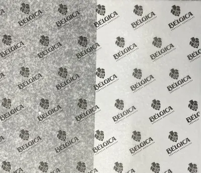 Papel parafinado impreso: Papel Parafinado Bélgica