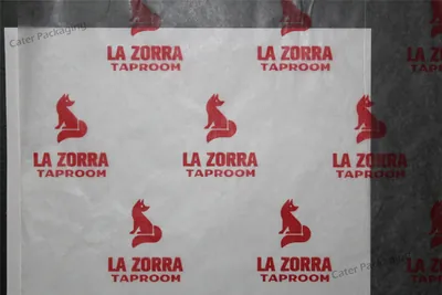 Papel parafinado impreso: Papel Parafinado La Zorra