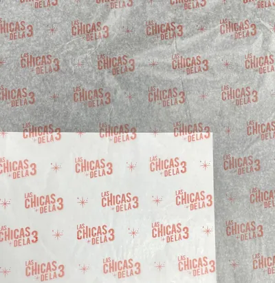 Papel parafinado impreso: Papel parafinado Las Chicas de La 3 #1