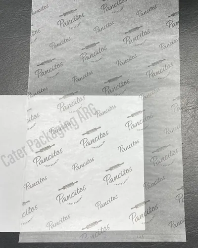 Papel parafinado impreso: Papel parafinado Pancitos #1