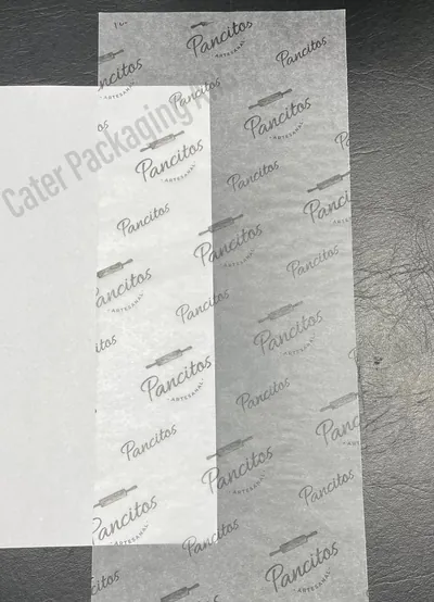 Papel parafinado impreso: Papel parafinado Pancitos #2