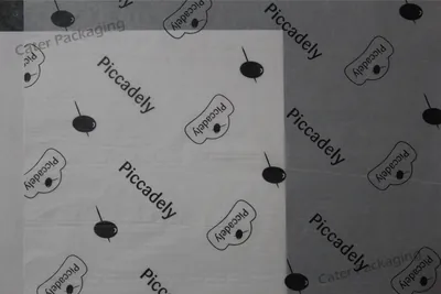 Papel parafinado impreso: Papel Parafinado Piccadely