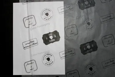Papel parafinado impreso: Papel Parafinado - Reina Eloisa