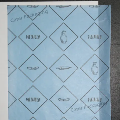 Papel parafinado impreso: Paraf. Fondeado e Impreso Pizzaiolo