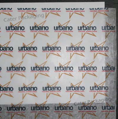 Papel parafinado impreso: Paraf. Fondeado e Impreso Urbano
