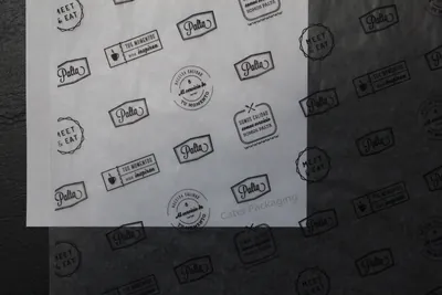 Papel parafinado impreso: Parafinado Impreso Palta