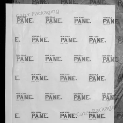 Papel parafinado impreso: Parafinado impreso Pane