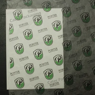 Papel parafinado impreso: Parafinado impreso Porter