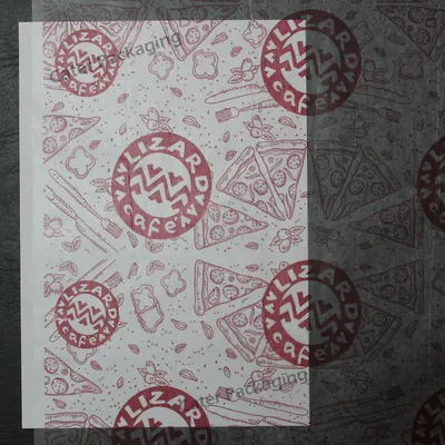 Papel parafinado impreso: Parafinado Lizard