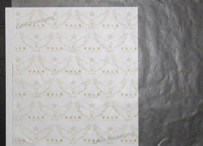 Papel parafinado impreso: Parafinado Valk
