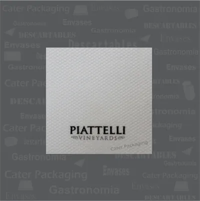 Servilleta de papel 18 × 18 cm: Piattelli 18 x 18