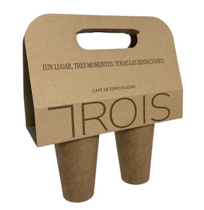 Caja: Portavasos Trois