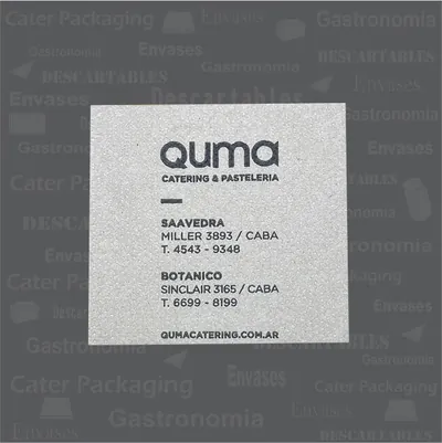 Servilleta de papel 18 × 18 cm: Quma 18 x 18
