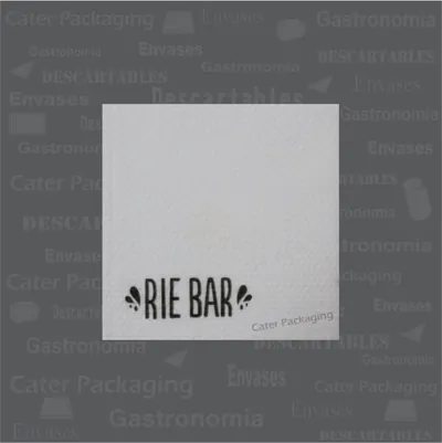 Servilleta de papel 18 × 18 cm: Rie Bar 18 x 18
