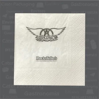 Servilleta de papel 24 × 24 cm: Rock&Feller 24x24 ( Aero Smith)