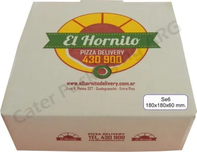 Caja para empanadas: SE6 Premium - El Hornito