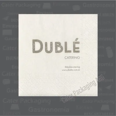 Servilleta de papel 24 × 24 cm: Servilletas 24x24 Tissue Dublé