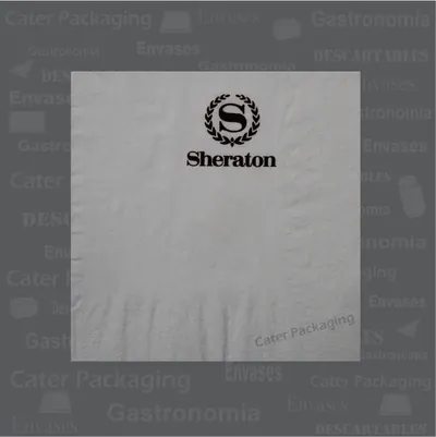 Servilleta de papel 24 × 24 cm: Sheraton 2 24 x 24
