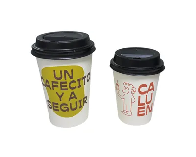 Vasos de polipapel: Vasos 8oz y 12oz - Caluen